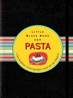 cover image of Das Little Black Book der Pasta